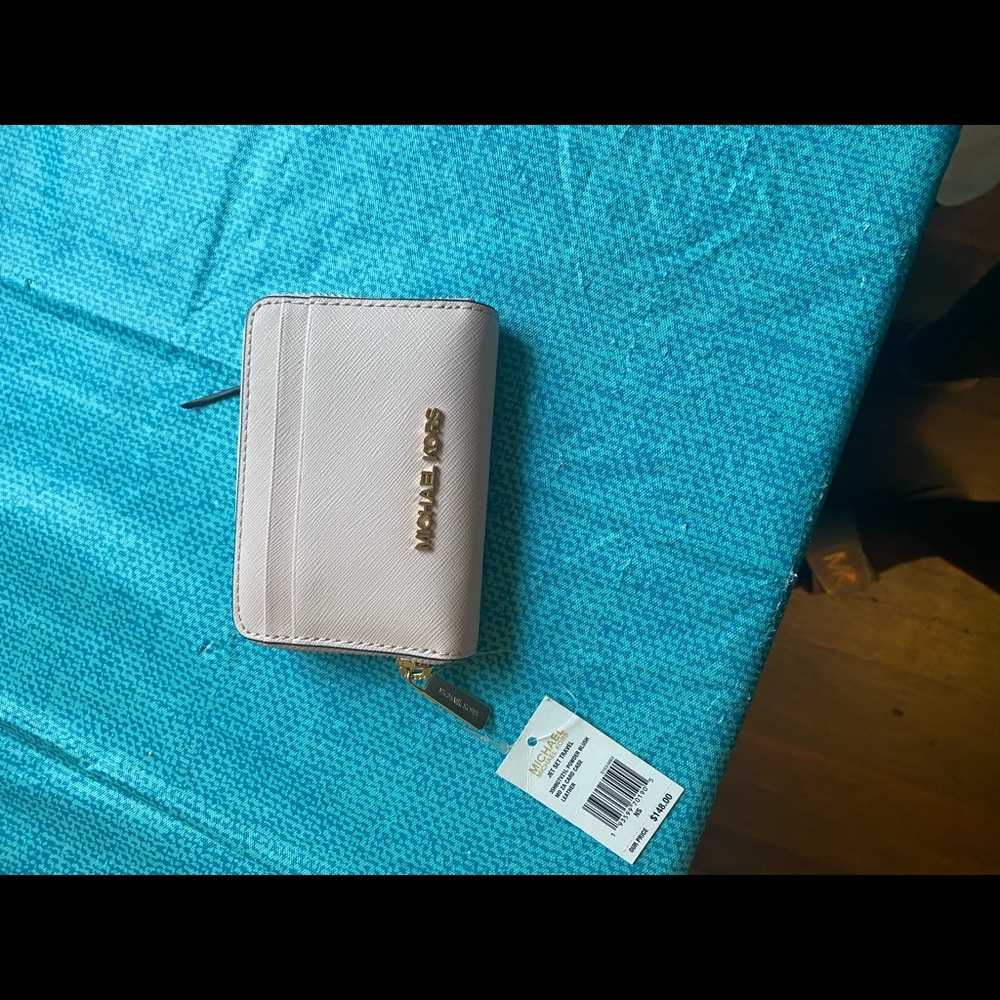 Pink mini Wallet Michael Kors